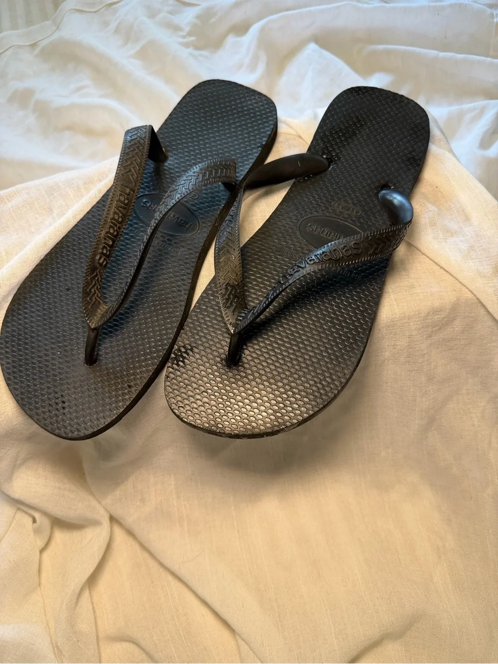 Havaianas Black rubber Flip-flops- unisex